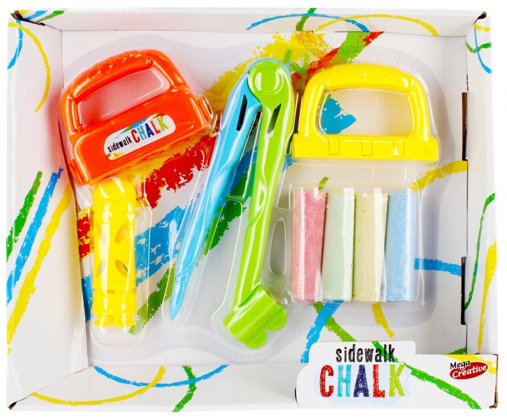 PAINTING CHALK PLUS ACCESSORIES MEGA CREATIVE 476655